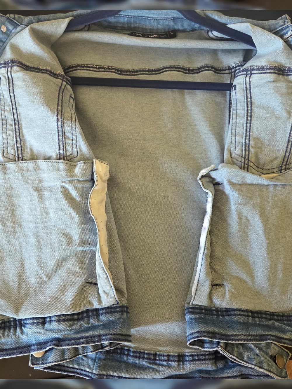 Houston Rockets Womens Denim Jacket - Picture 7 of 8